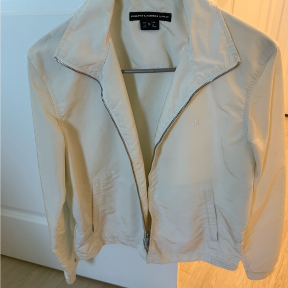 Ralph Lauren Jackets & Blazers - Ralph Lauren Women's Off-White Bomber Jacket